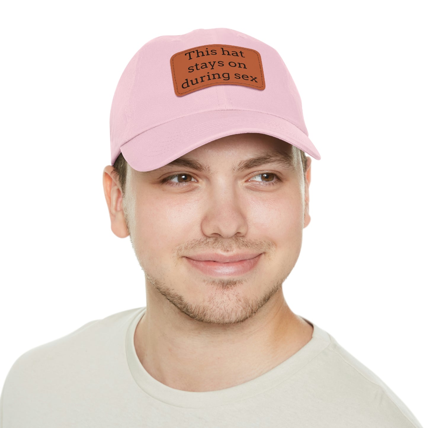 "This Hat Stays On During Sex" Dad Hat