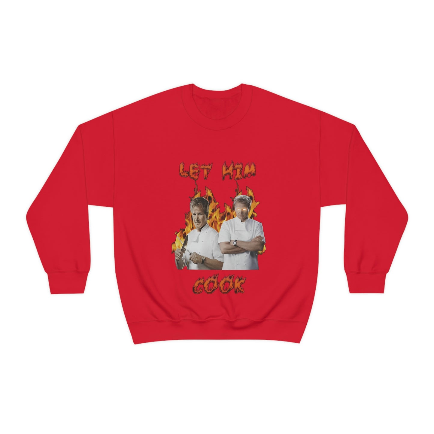 "Let Him Cook" Unisex Crewneck Sweatshirt