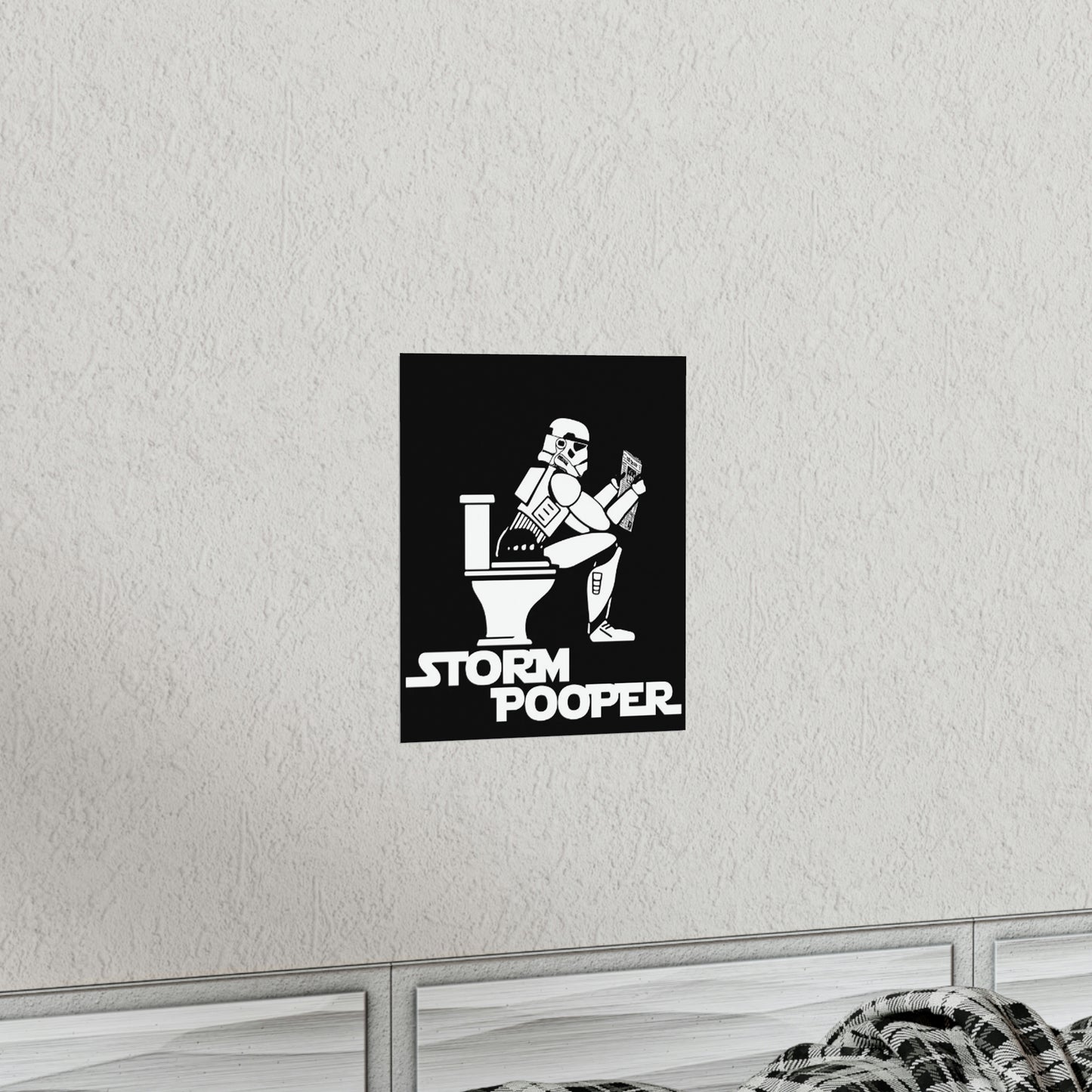 "Storm Pooper" Premium Matte Vertical Poster