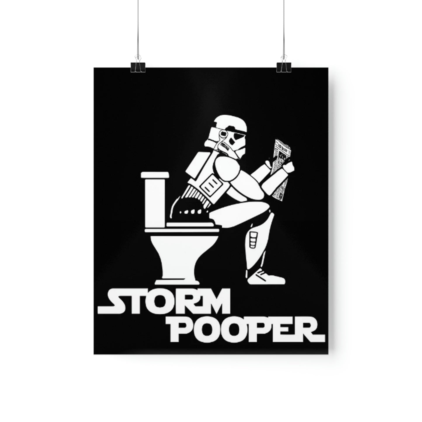 "Storm Pooper" Premium Matte Vertical Poster