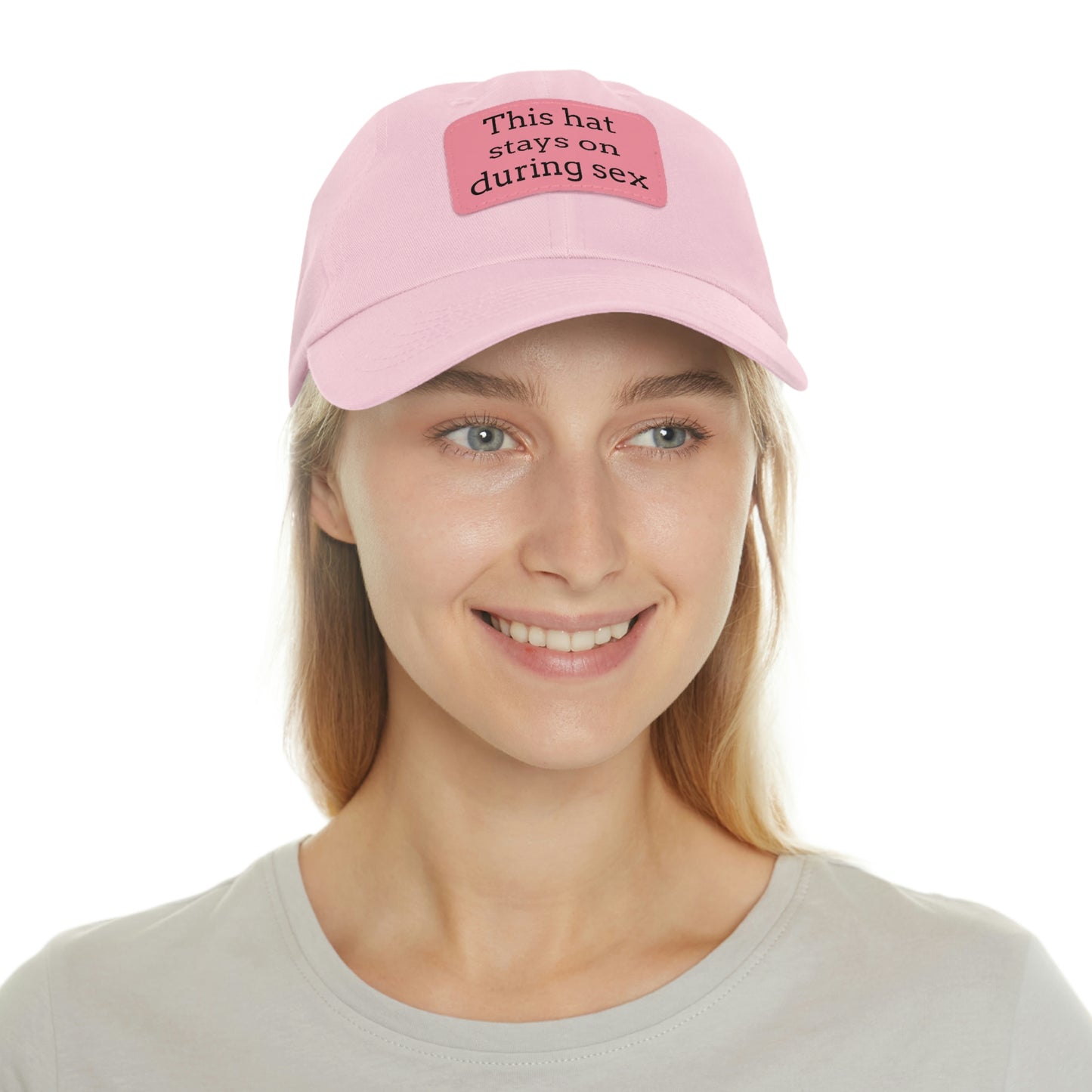 "This Hat Stays On During Sex" Dad Hat