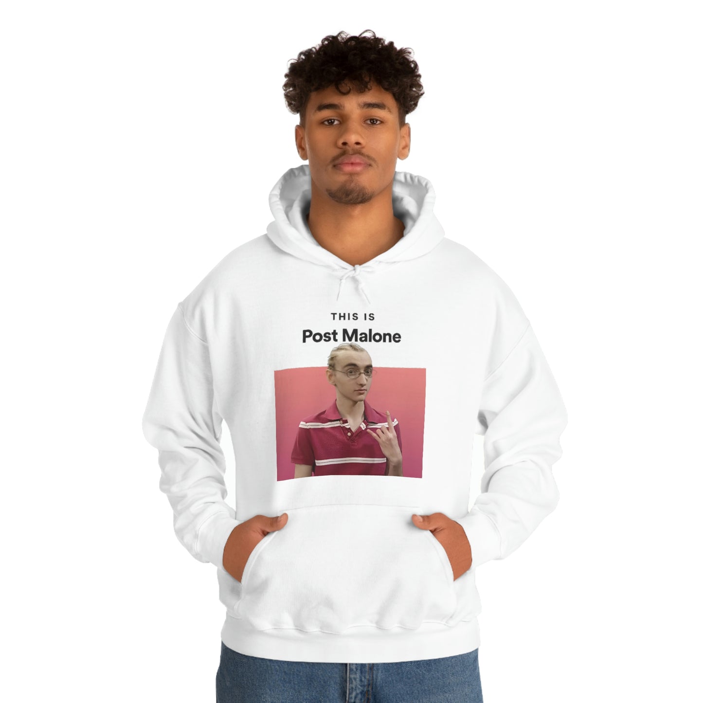 "This Is Post Malone" Unisex Hooded Sweatshirt