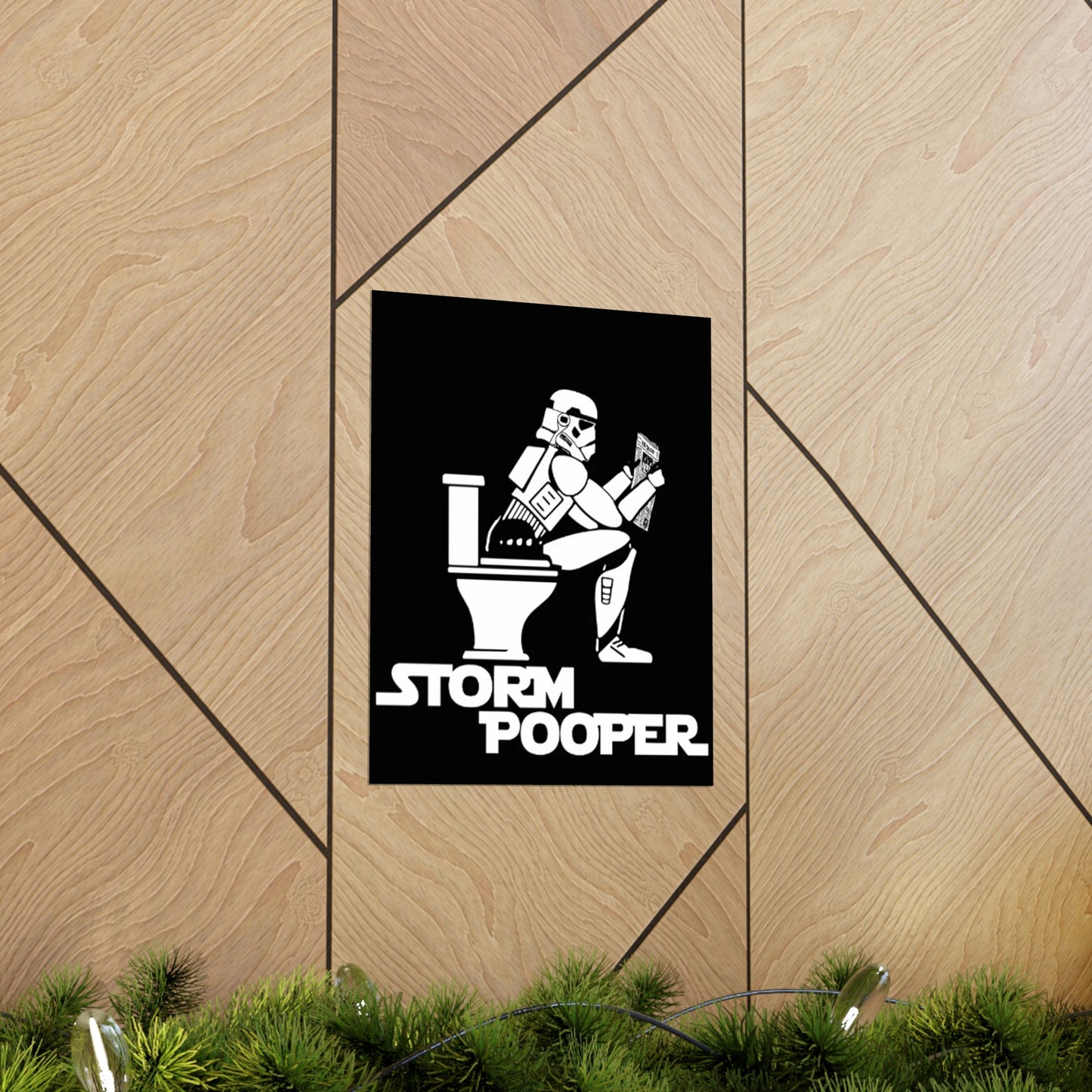 "Storm Pooper" Premium Matte Vertical Poster