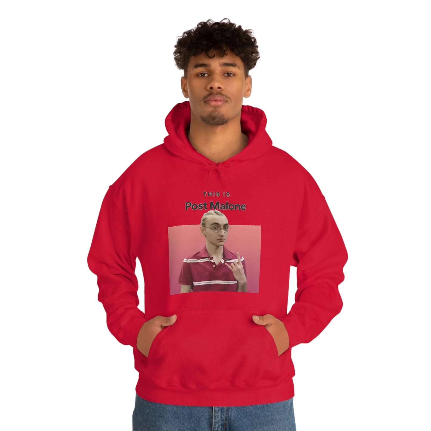 "This Is Post Malone" Unisex Hooded Sweatshirt