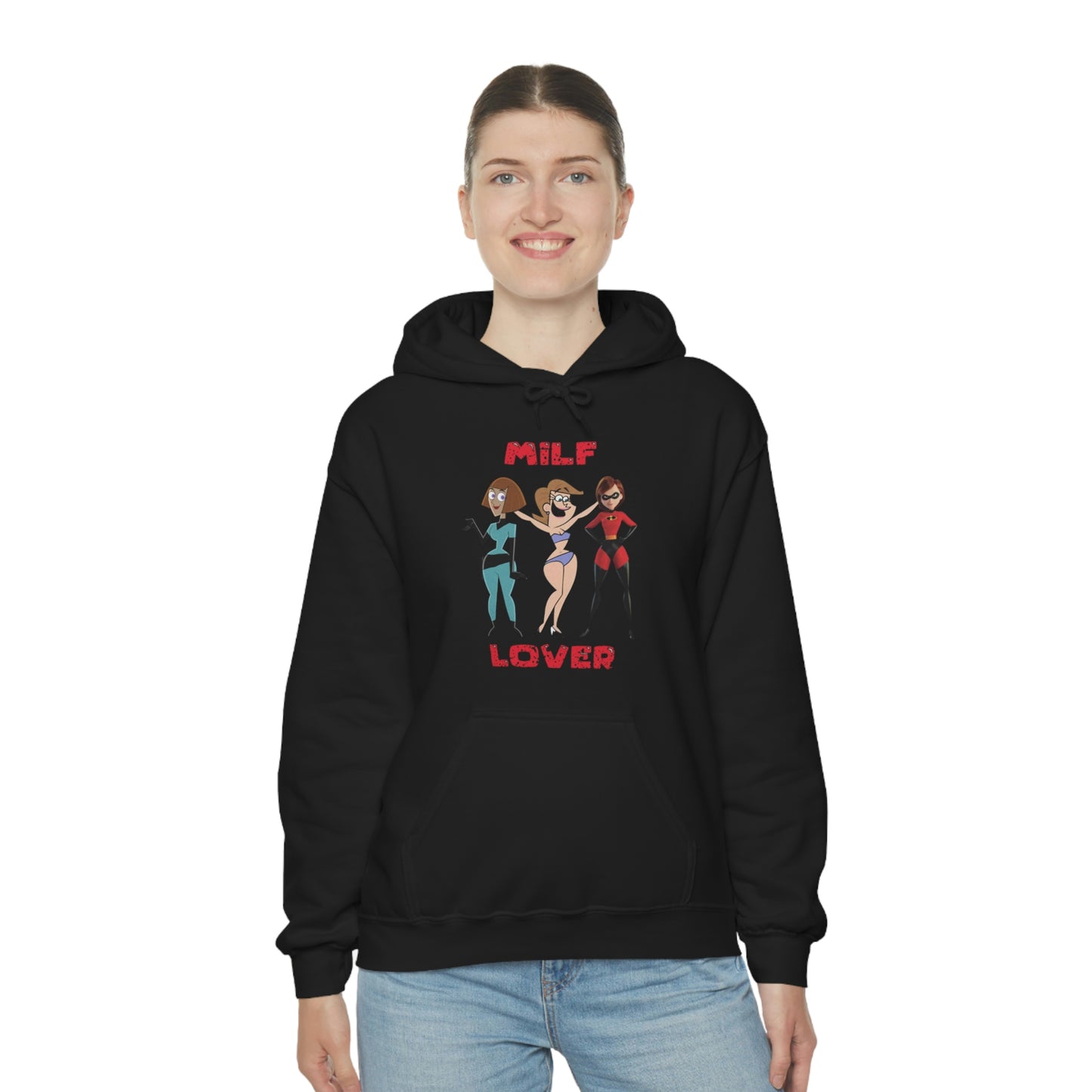 "MILF Lover" Unisex Hooded Sweatshirt