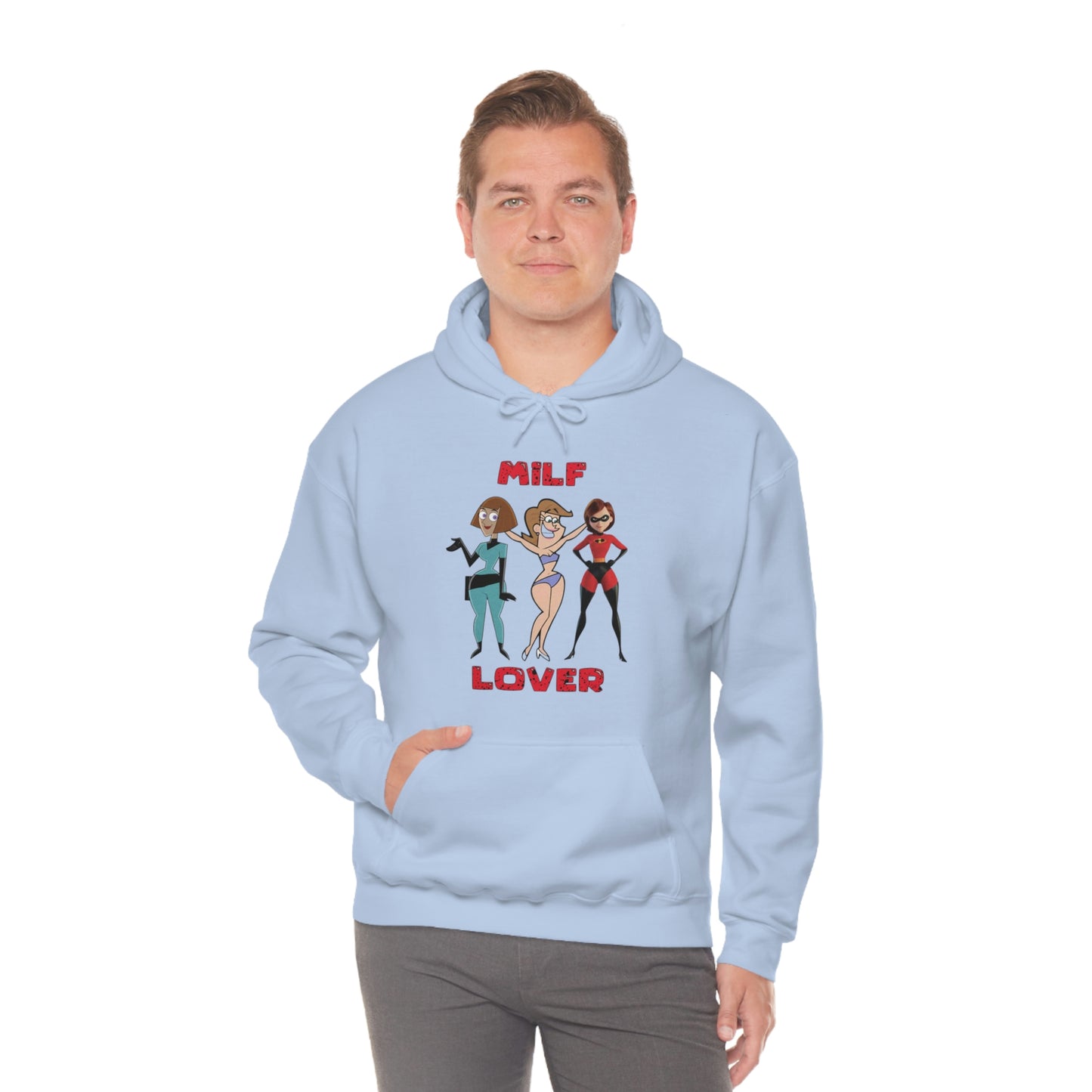 "MILF Lover" Unisex Hooded Sweatshirt