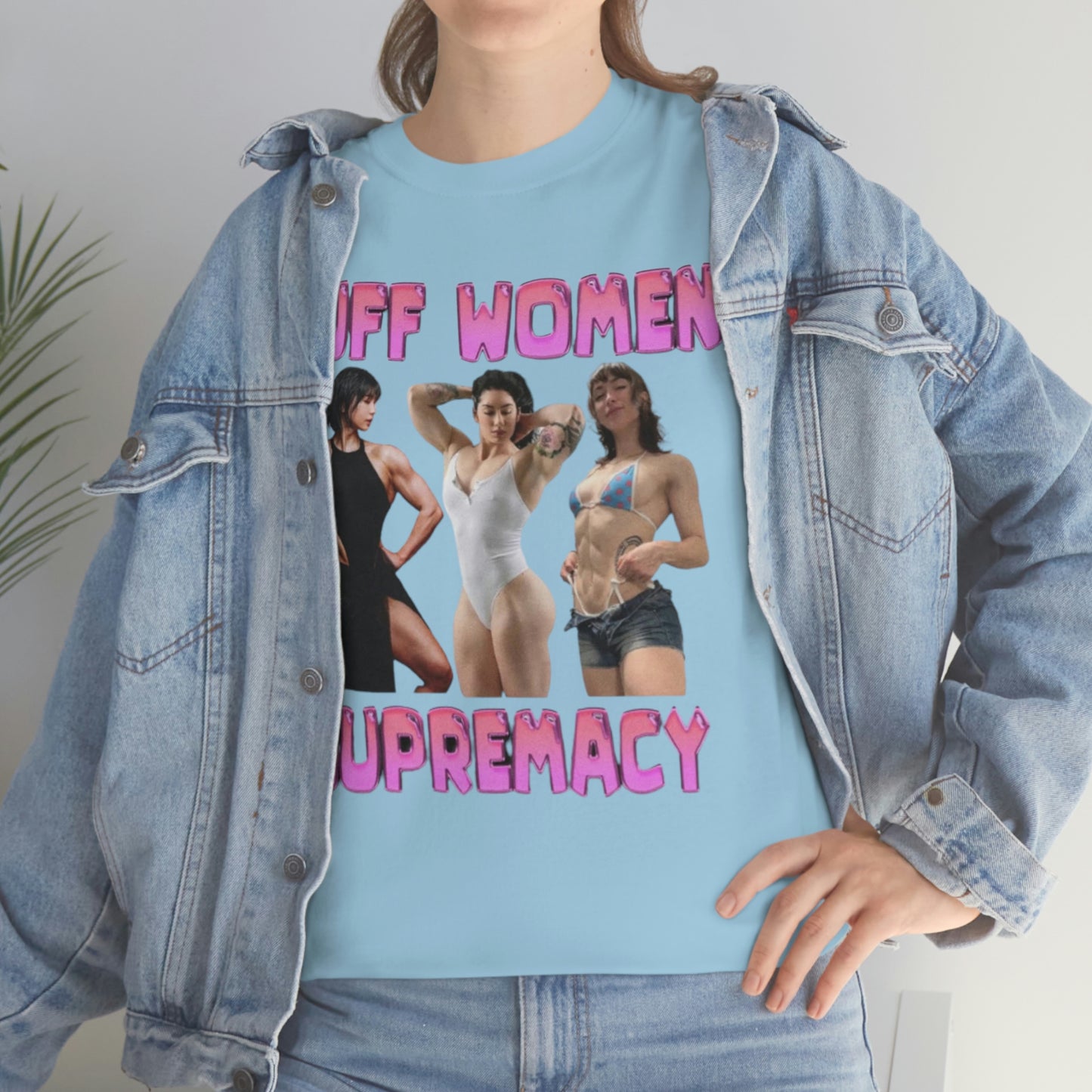 "Buff Woman Supremacy" Unisex Cotton Tee