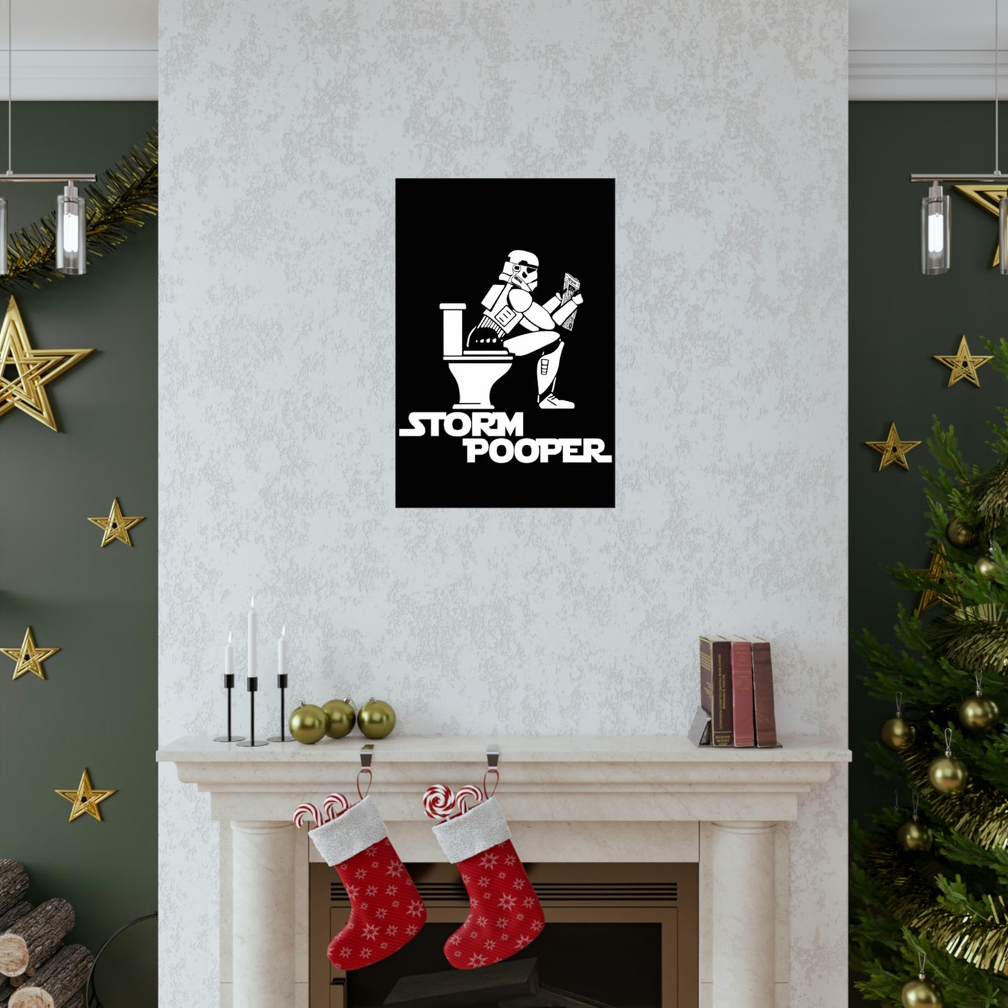 "Storm Pooper" Premium Matte Vertical Poster