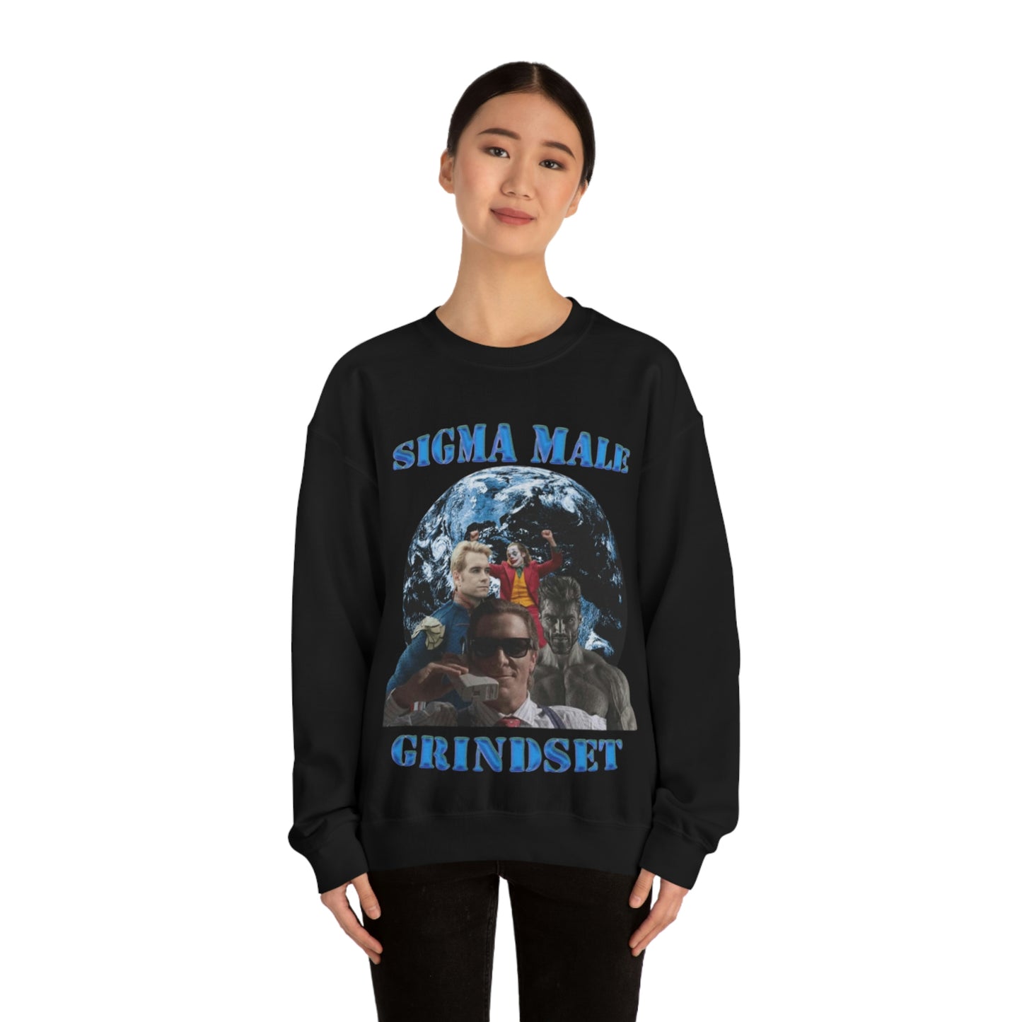 "Sigma Male Grindset" Unisex Crewneck Sweatshirt