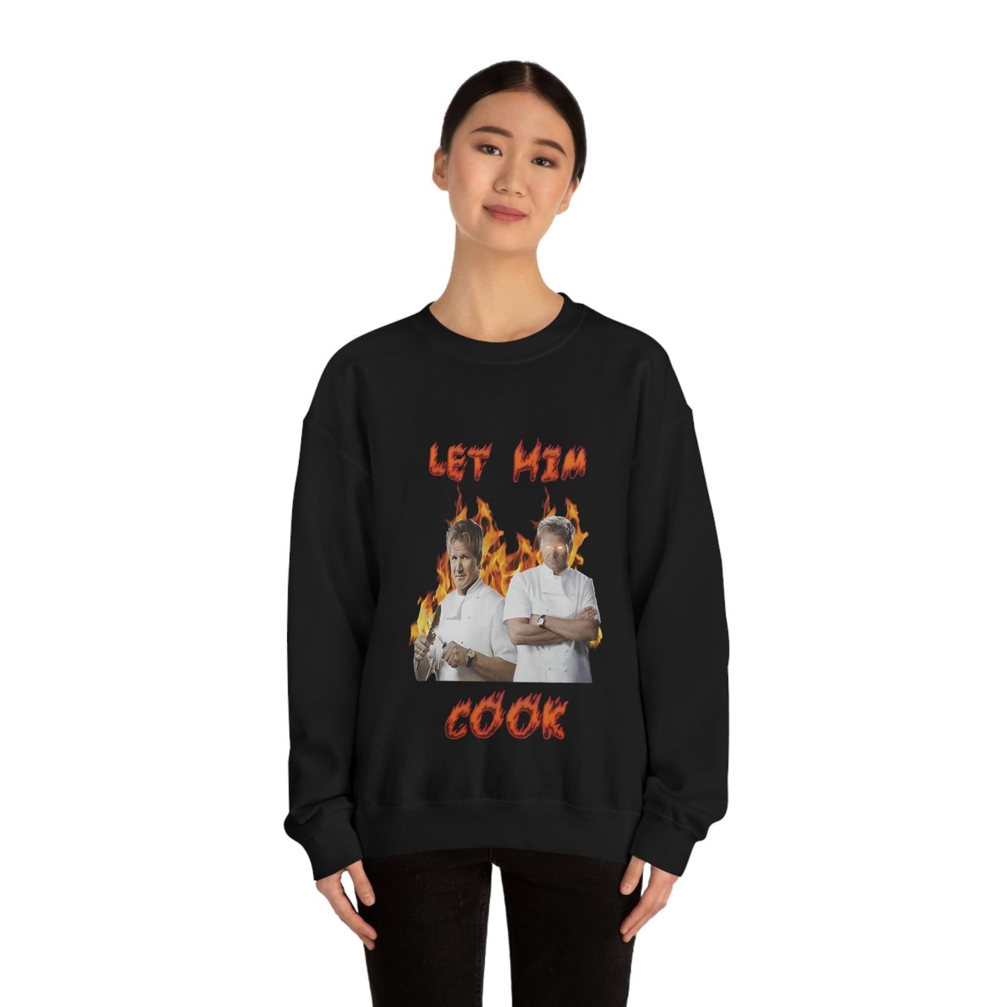 "Let Him Cook" Unisex Crewneck Sweatshirt