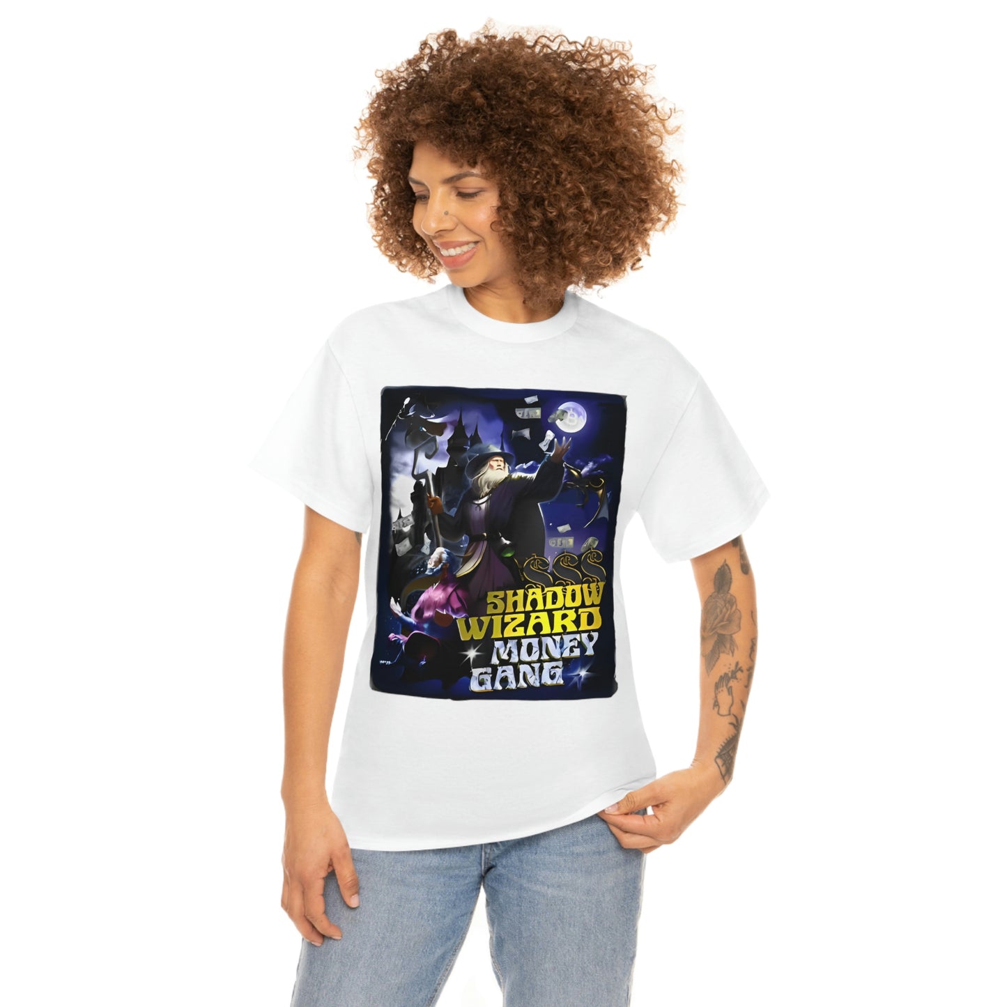 "Shadow Wizard Money Gang" Unisex Cotton Tee