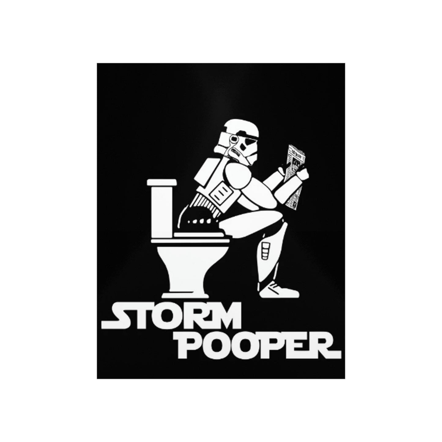 "Storm Pooper" Premium Matte Vertical Poster