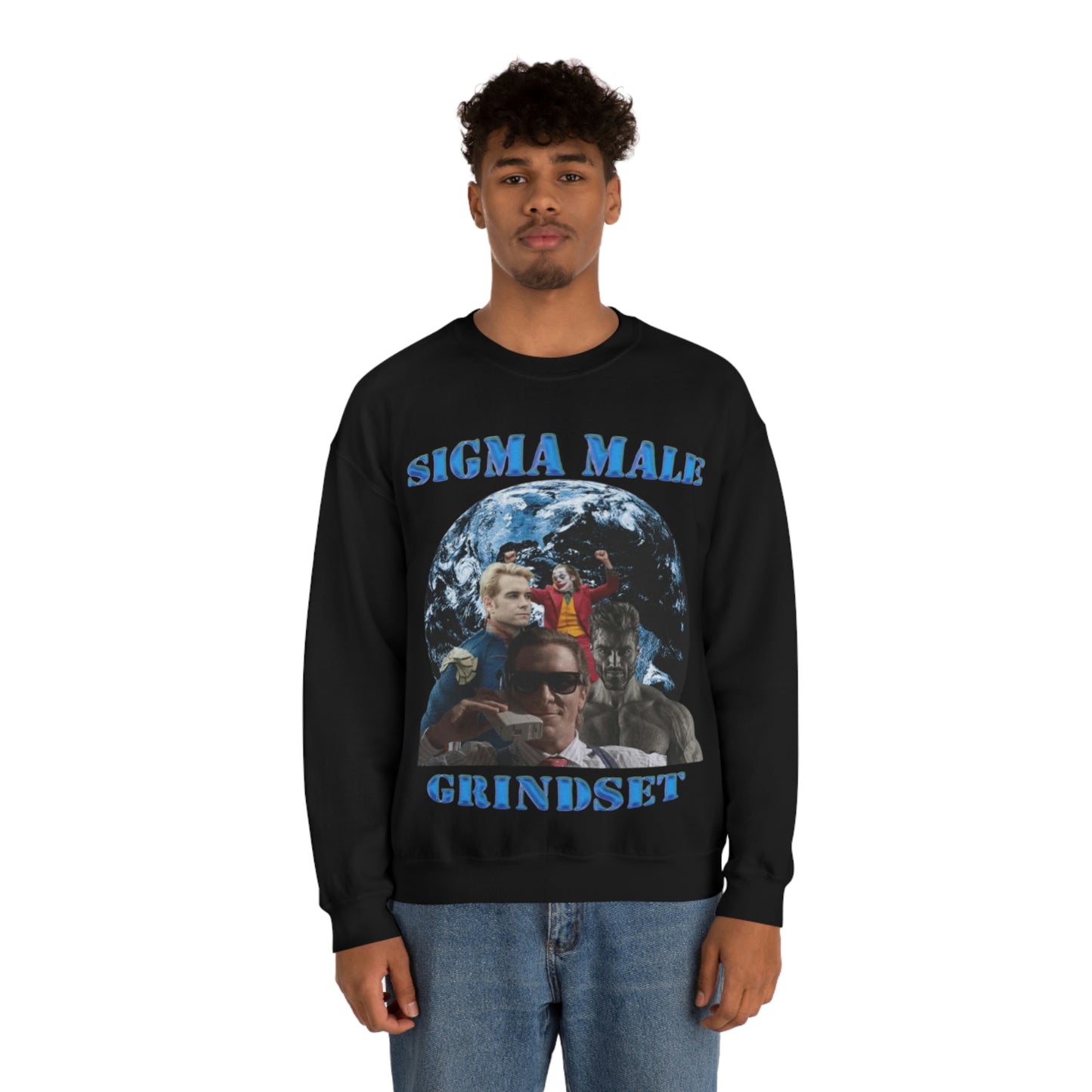 "Sigma Male Grindset" Unisex Crewneck Sweatshirt