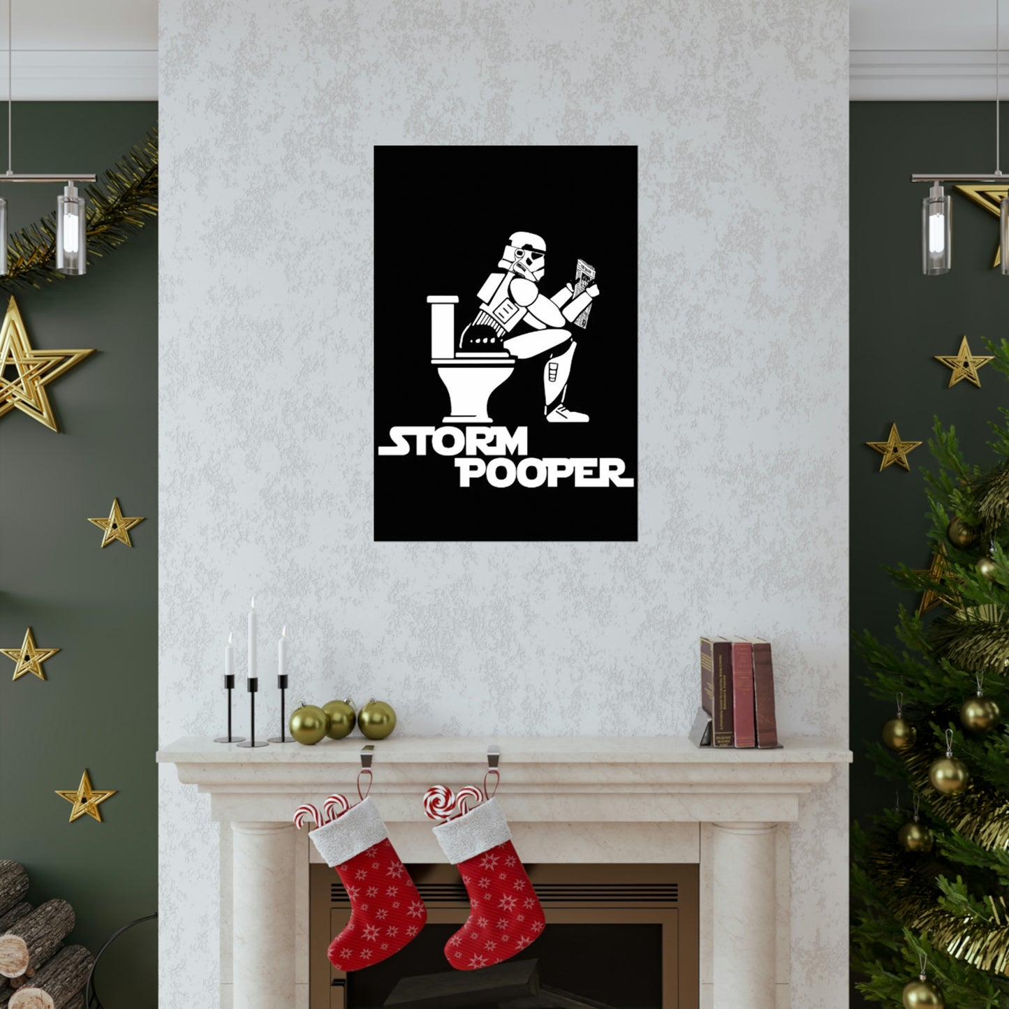 "Storm Pooper" Premium Matte Vertical Poster