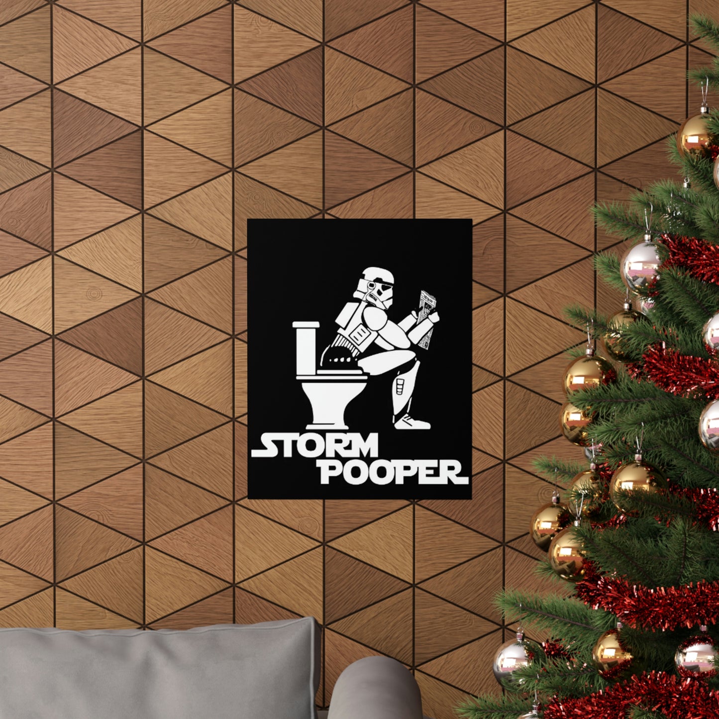 "Storm Pooper" Premium Matte Vertical Poster