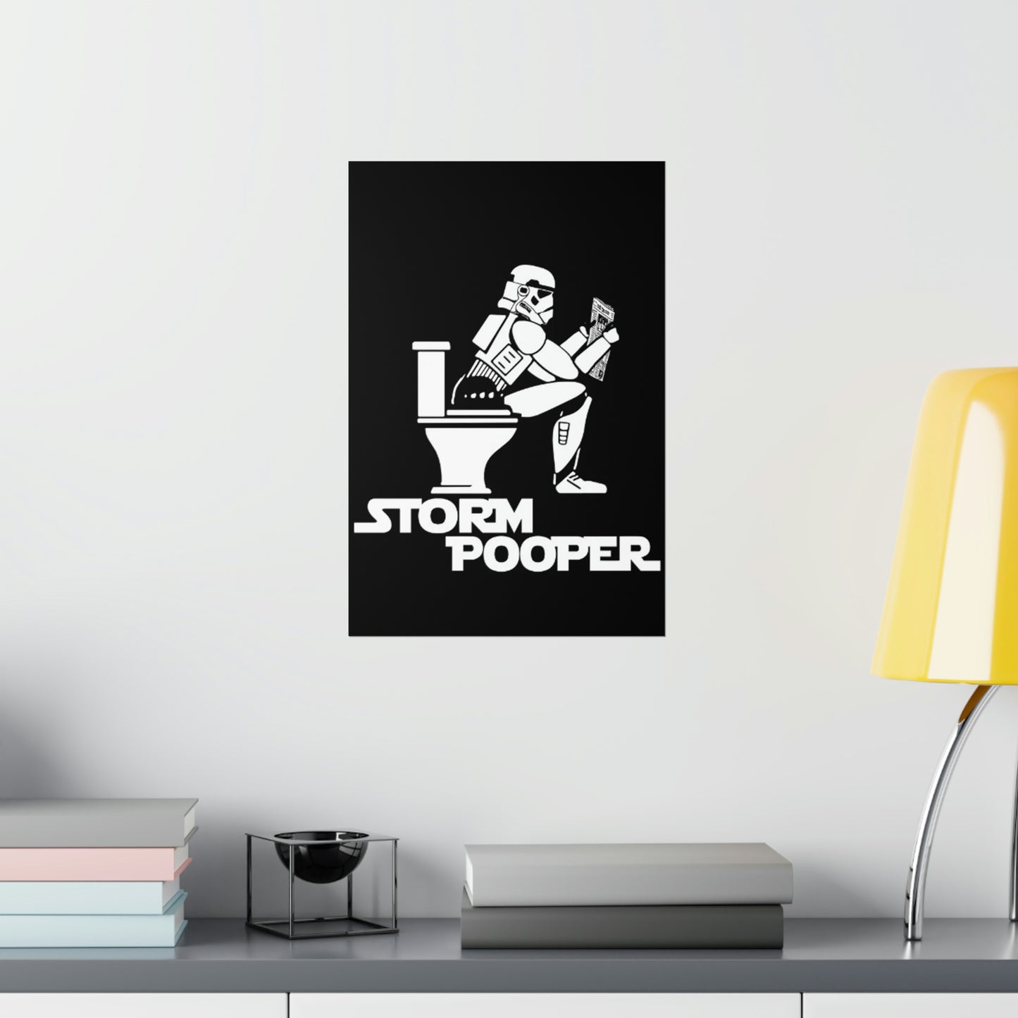 "Storm Pooper" Premium Matte Vertical Poster