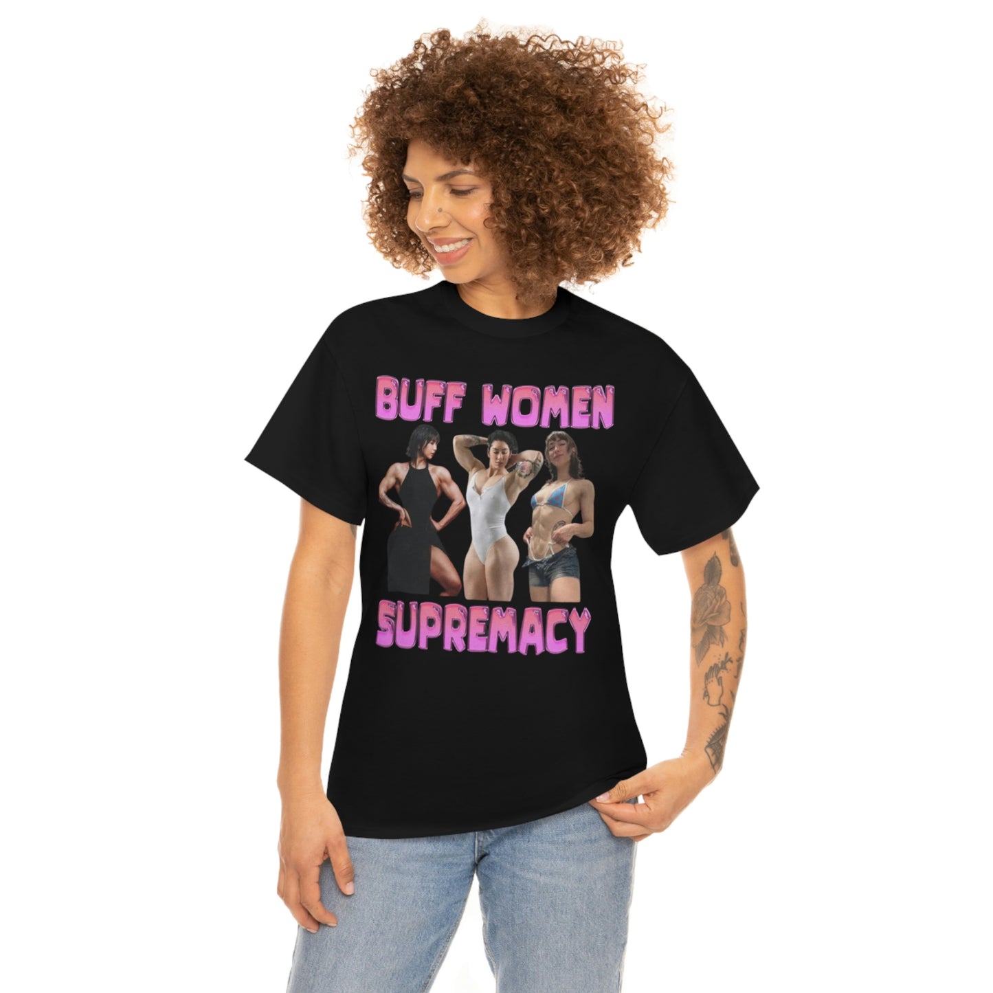 "Buff Woman Supremacy" Unisex Cotton Tee