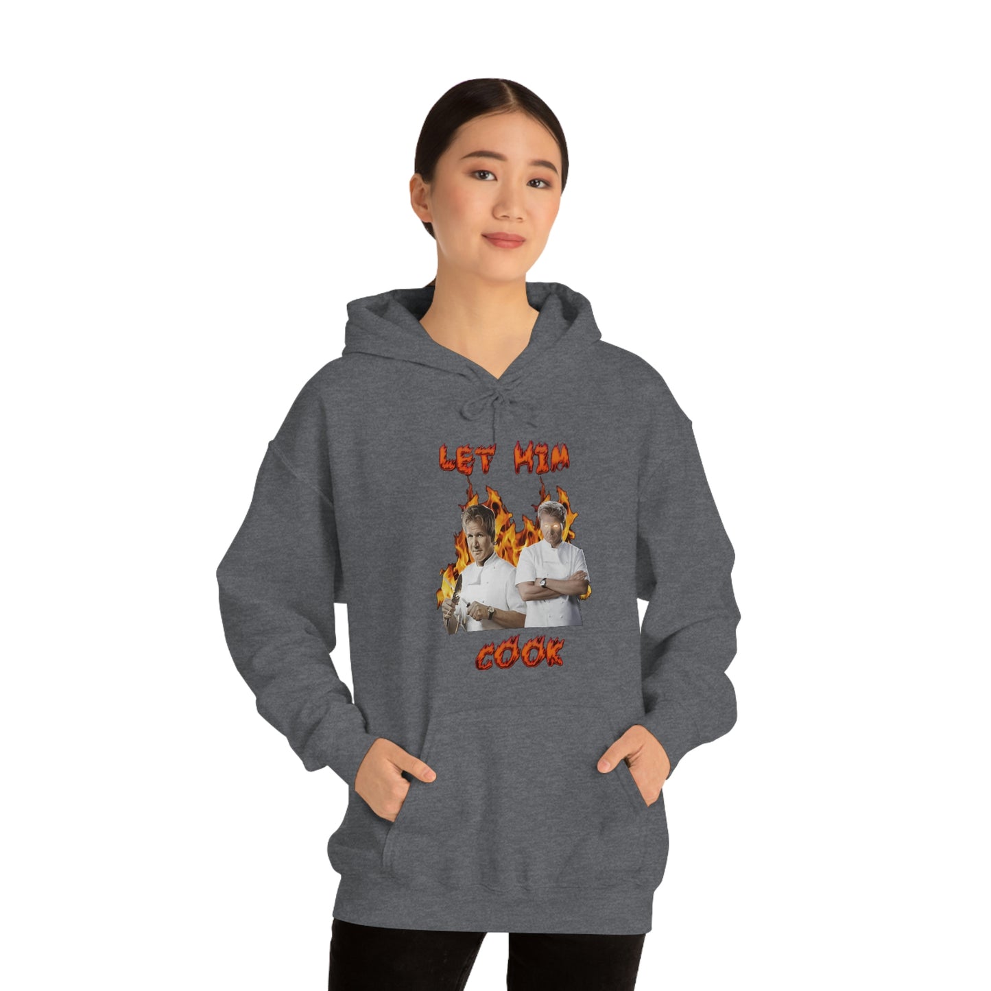 "Let Him Cook" Unisex Hooded Sweatshirt