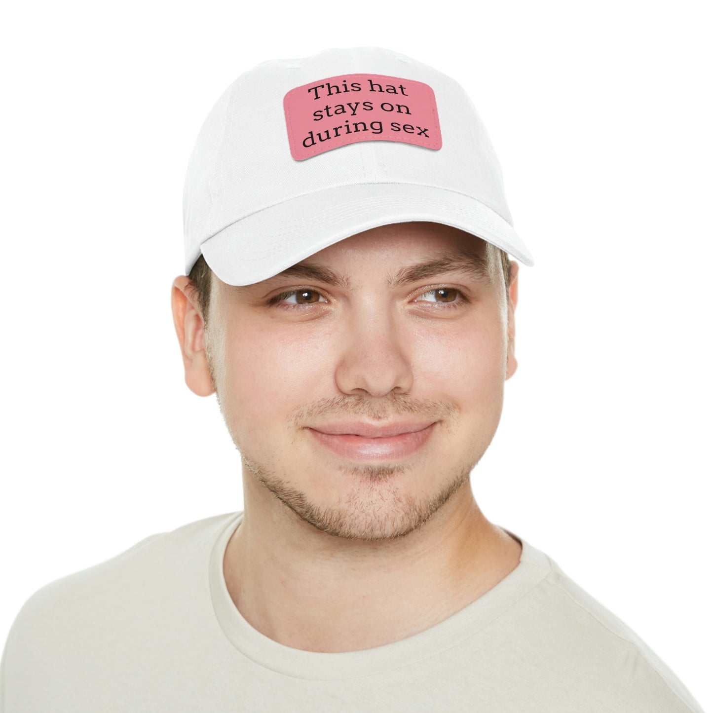 "This Hat Stays On During Sex" Dad Hat