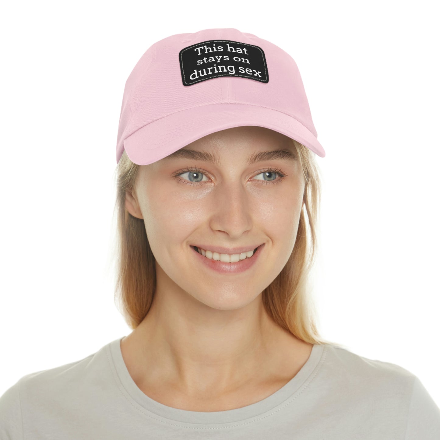 "This Hat Stays On During Sex" Dad Hat